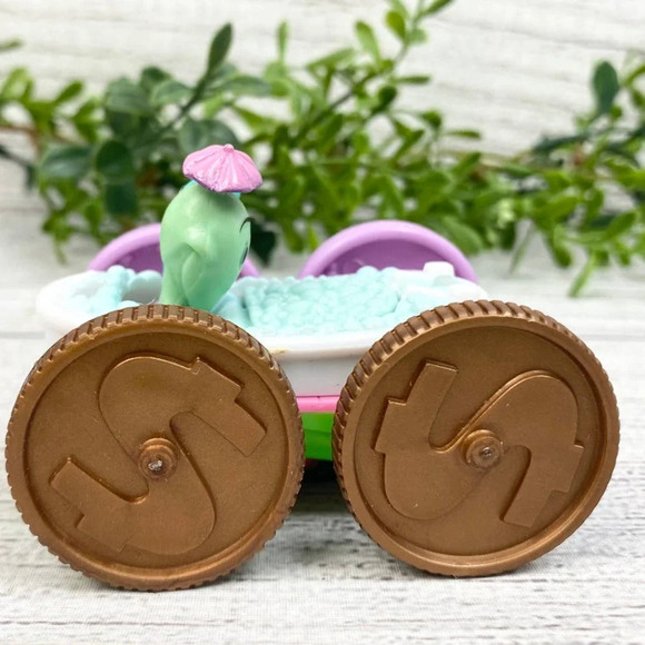 Vintage 1990 Warner Bros. Kids Meal Tiny Toons Two Sided Soap Box Derby Toy - Picture 7 of 9